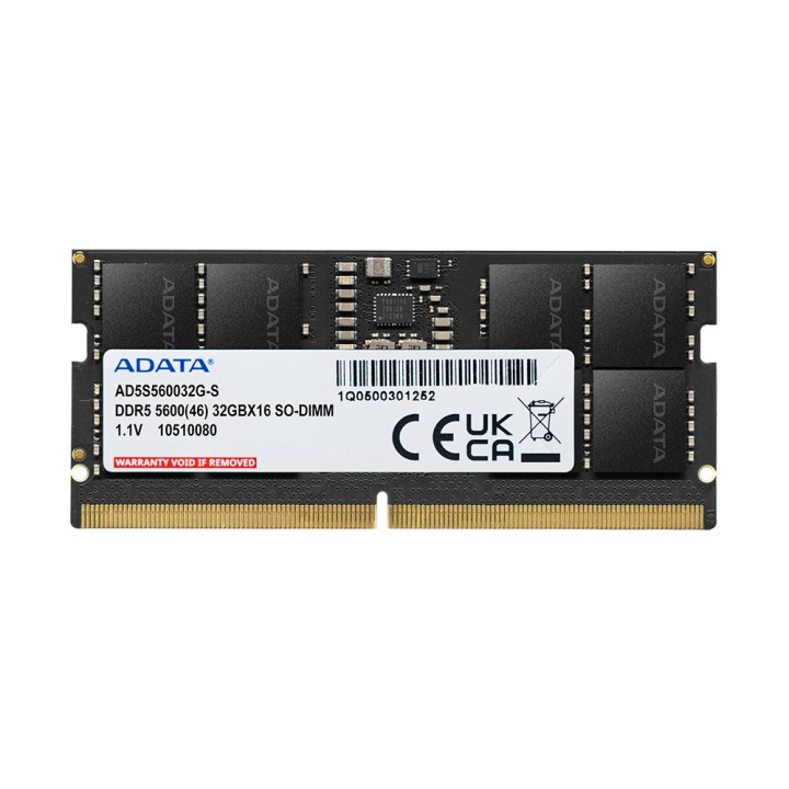 ADATA Premier modulo di memoria 16 GB 1 x 16 GB DDR5 262-pin SO-DIMM ECC