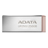ADATA UR350 USB chiavetta USB 256 GB USB Type-A 3.2 Gen 1 (3.1 Gen 1) marrone acciaio inossidabile