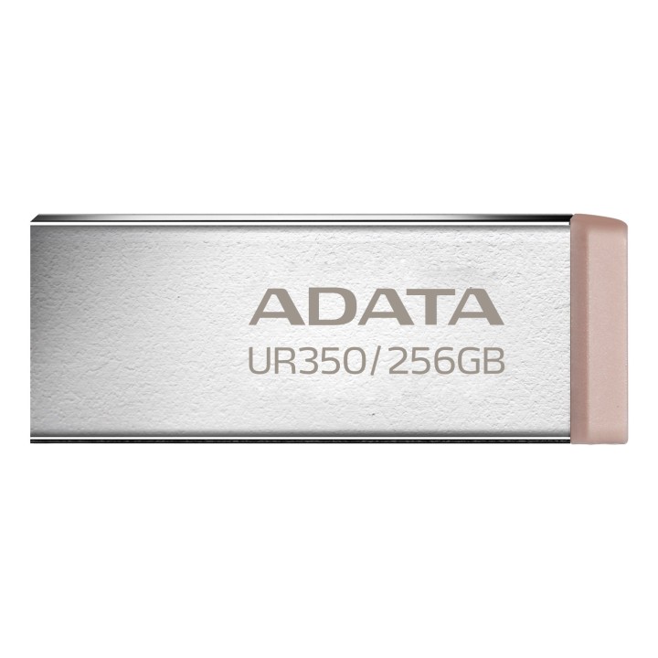 ADATA UR350 USB chiavetta USB 256 GB USB Type-A 3.2 Gen 1 (3.1 Gen 1) marrone acciaio inossidabile