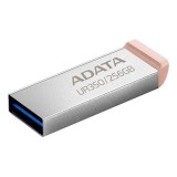 ADATA UR350 USB chiavetta USB 256 GB USB Type-A 3.2 Gen 1 (3.1 Gen 1) marrone acciaio inossidabile