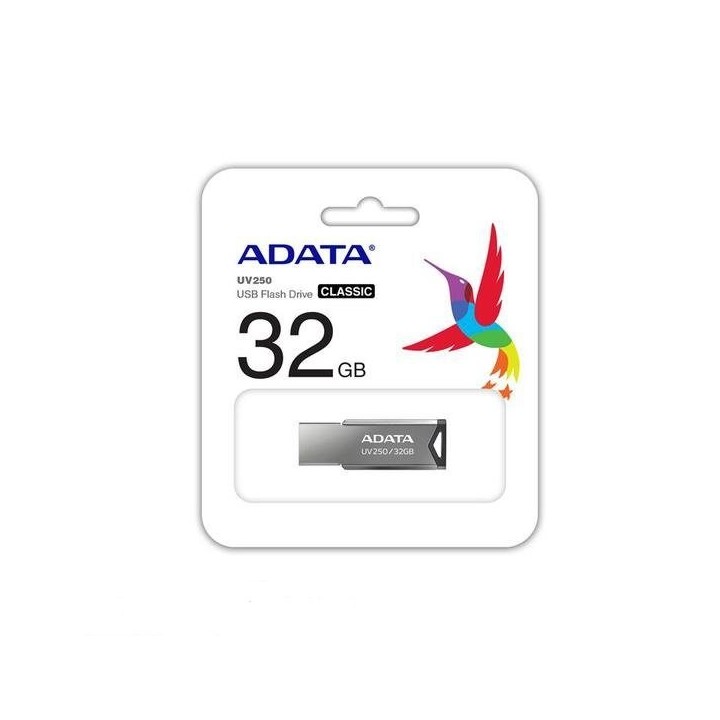 ADATA UV250 USB pen drive 32 GB USB Type-A 2.0 argento