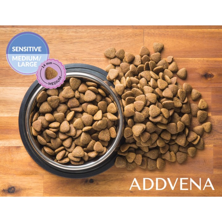 ADDVENA Power of Nature Adult Sensitive Medium/Large Mono Agnello - cibo secco per cani - 10kg