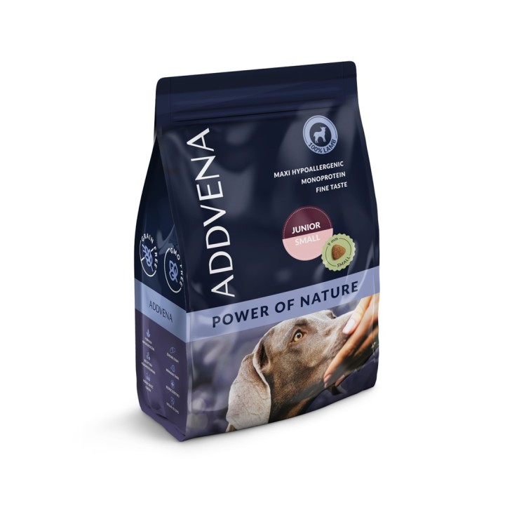 ADDVENA Power of Nature Junior Small Agnello - cibo secco per cani - 2 5kg