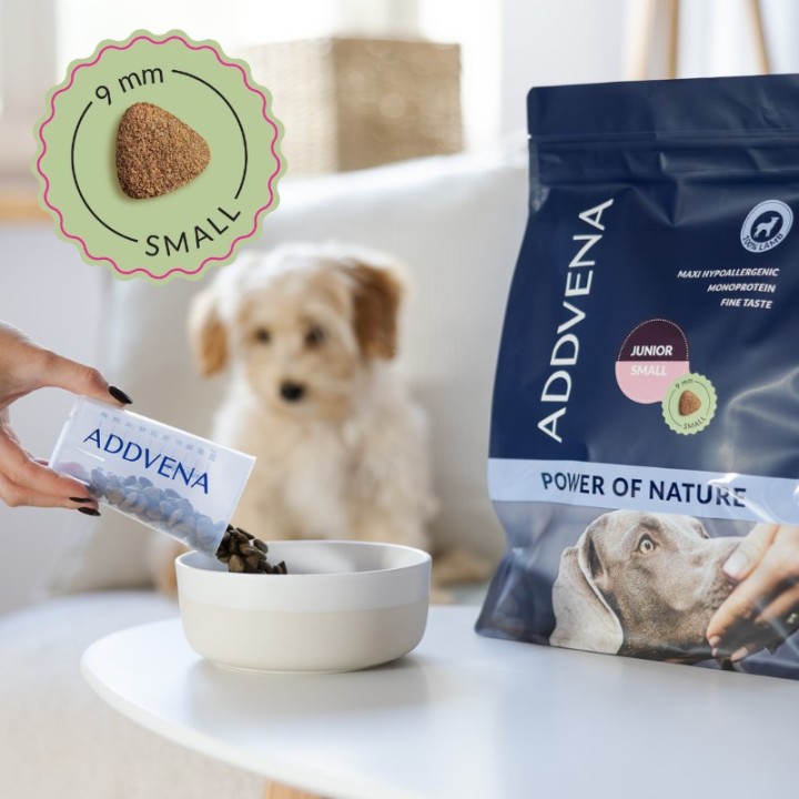ADDVENA Power of Nature Junior Small Agnello - cibo secco per cani - 2 5kg