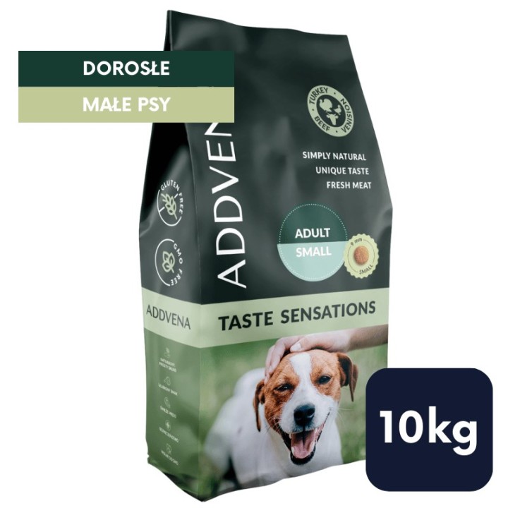 ADDVENA Taste Sensations Adult Small Tacchino - cibo secco per cani - 10kg