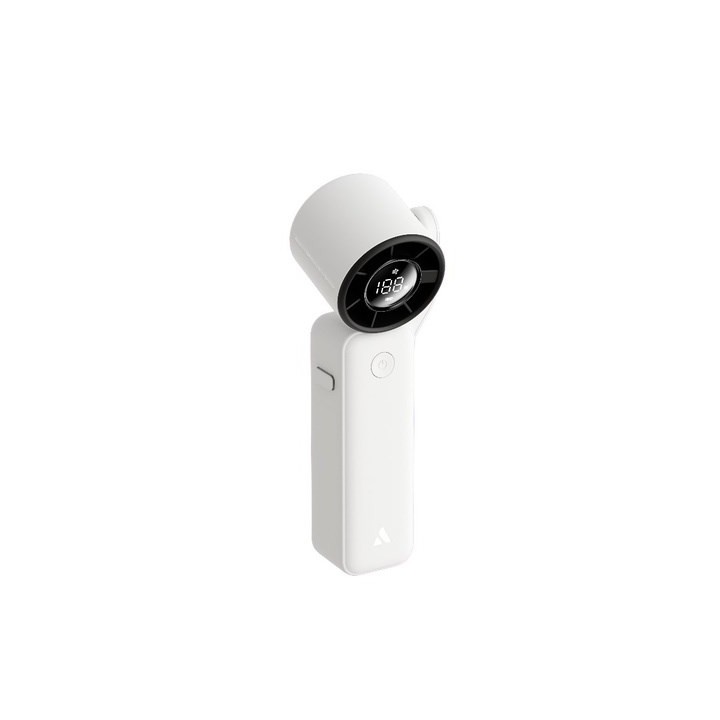 AECOOLY Halo 04 ICING Ventilatore pieghevole portatile con piastra di raffreddamento bianco