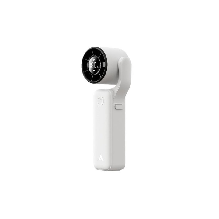 AECOOLY Halo 04 ICING Ventilatore pieghevole portatile con piastra di raffreddamento bianco