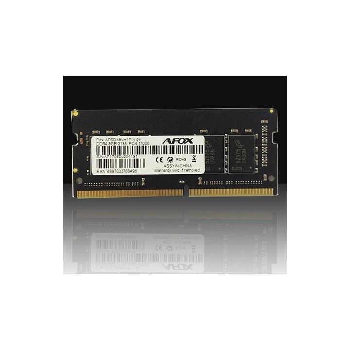 AFOX AFSD48VH1P 8GB DDR4 2133MHz SODIMM modulo