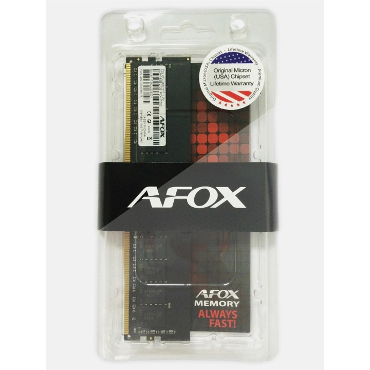 AFOX DDR4 8G 2133 UDIMM modulo di memoria 8 GB 1 x 8 GB 2133 MHz