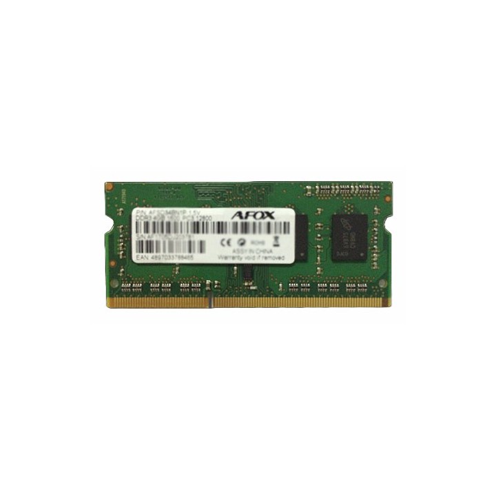 AFOX SO-DIMM DDR3 8GB modulo di memoria 1333 MHz LV 1 35V