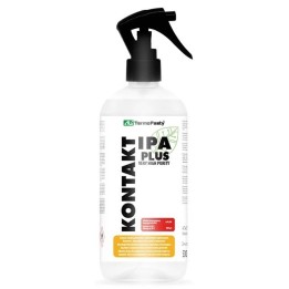 KONTAKT IPA PLUS. Alcool isopropilico ad alta purezza. Rimuove tutte le impurità dagli elementi ottici. Non lascia segni o macch