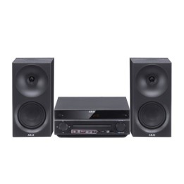 AKAI AM-301B Sistema 40W (2x20W) CD MP3 BT USB FM 40 preset AUX RCA nero