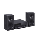 AKAI AM-301B Sistema 40W (2x20W) CD MP3 BT USB FM 40 preset AUX RCA nero
