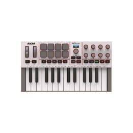 AKAI MPK Mini MK4 - MIDI Controller / tastierino di controllo bianco