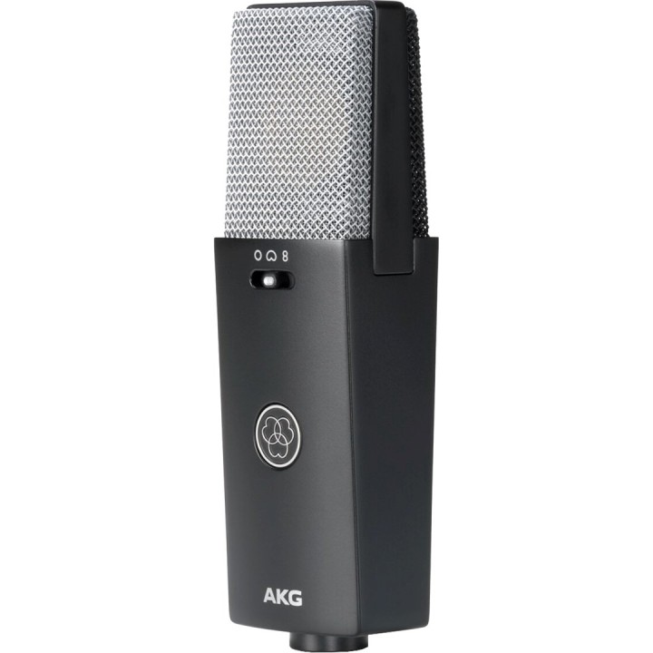 AKG C114 - microfono condensatore multi-pattern a diaframma grande (nero)