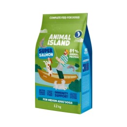 ANIMAL ISLAND Adult Medium Salmone - cibo secco per cani - 12kg