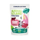 ANIMAL ISLAND Manzo in brodo - cibo umido per gatti - 40x85g