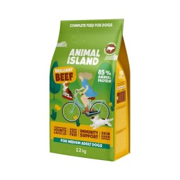 ANIMAL ISLAND Brilliant manzo - cibo secco per cani - 12kg