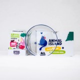 ANIMAL ISLAND Everyday Manzo in brodo Scatola - cibo umido per gatti - 12x85g + piatto omaggio