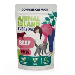 ANIMAL ISLAND Everyday Patè di manzo - cibo umido per gatti - 100g