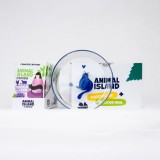 ANIMAL ISLAND Everyday Pollo con agnello in brodo Box - cibo umido per gatti - 12x85g + piatto omaggio