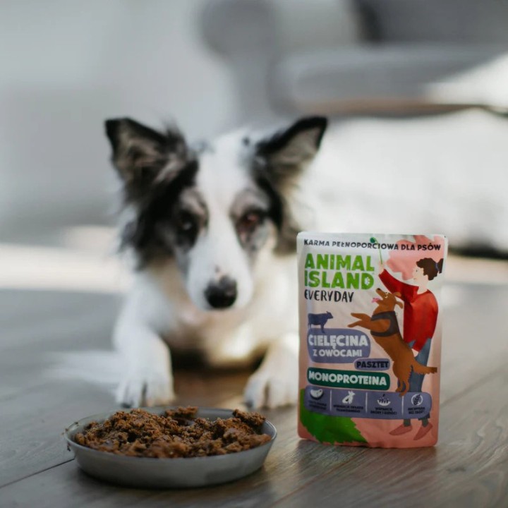 ANIMAL ISLAND Everyday Monoprotein Vitello - cibo umido per cani - 300g