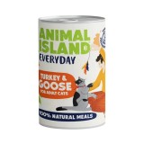 ANIMAL ISLAND Everyday Tacchino e oca - cibo umido per gatti - 400g