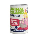 ANIMAL ISLAND Everyday Tacchino e agnello - cibo umido per gatti - 400g