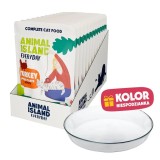 ANIMAL ISLAND Everyday Tacchino in brodo Scatola - cibo umido per gatti - 12x85g + piatto omaggio