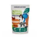 ANIMAL ISLAND Everyday Patè di tacchino - cibo umido per gatti - 100g