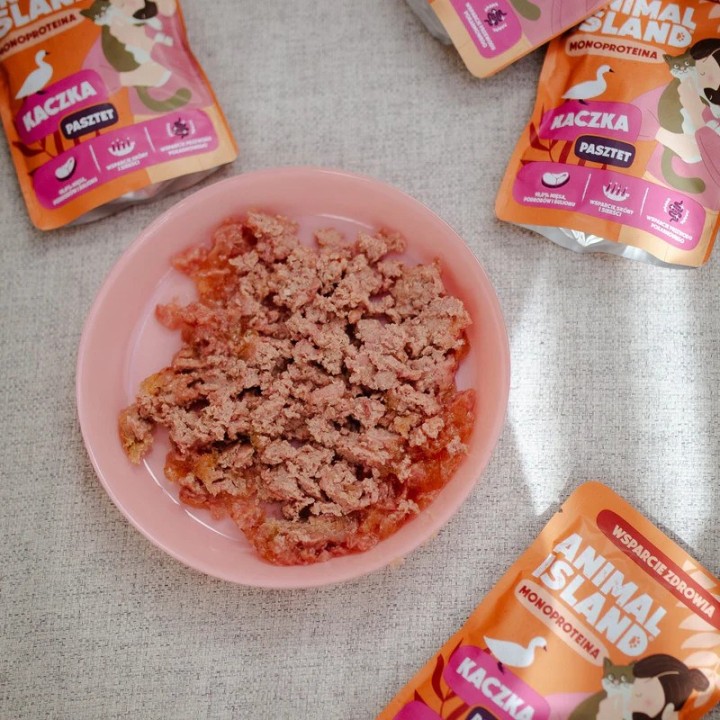 ANIMAL ISLAND Mono Anatra - cibo umido per gatti - 100g