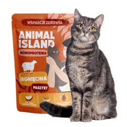 ANIMAL ISLAND Mono Agnello - cibo umido per gatti - 100g