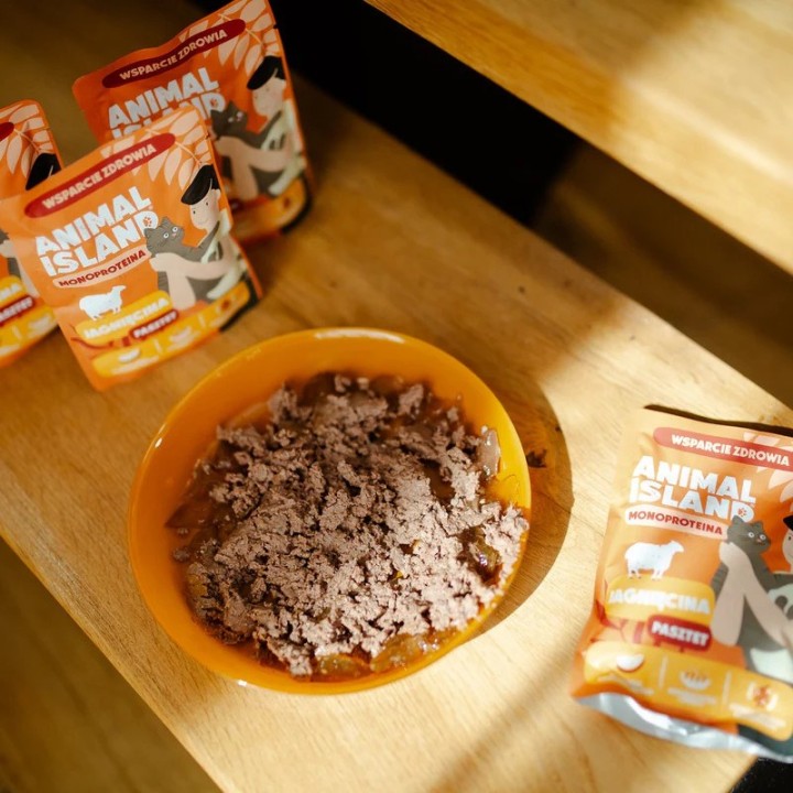 ANIMAL ISLAND Mono Agnello - cibo umido per gatti - 100g