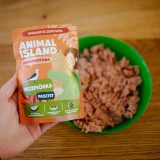 ANIMAL ISLAND Mono Quaglia - cibo umido per gatti - 100g
