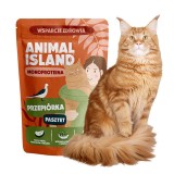 ANIMAL ISLAND Mono Quaglia - cibo umido per gatti - 100g
