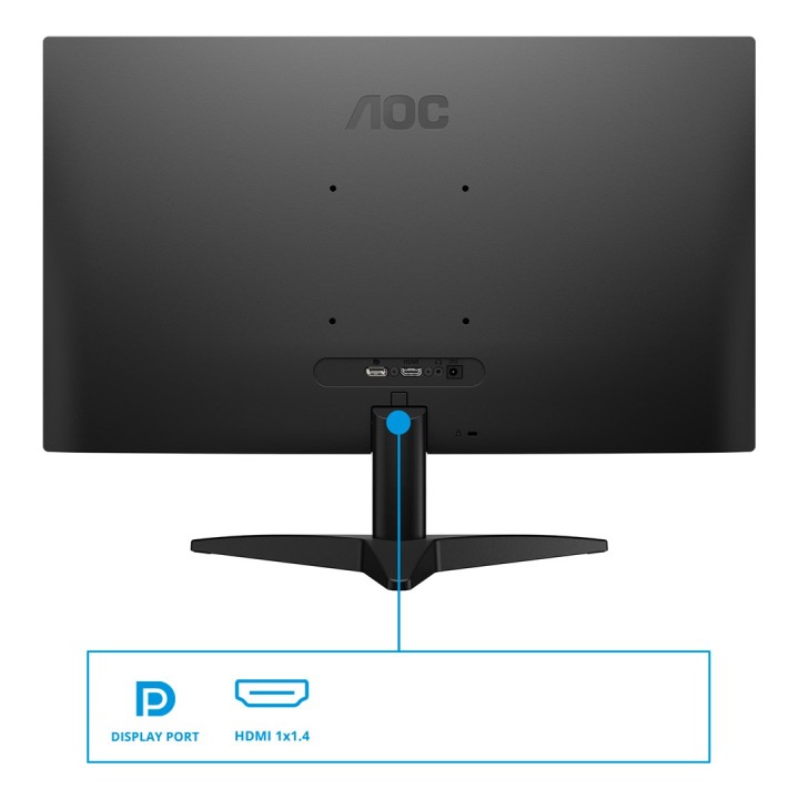 AOC 24B36X monitor per computer 60.5 cm (23.8 ) 1920 x 1080 pixel Full HD LED nero