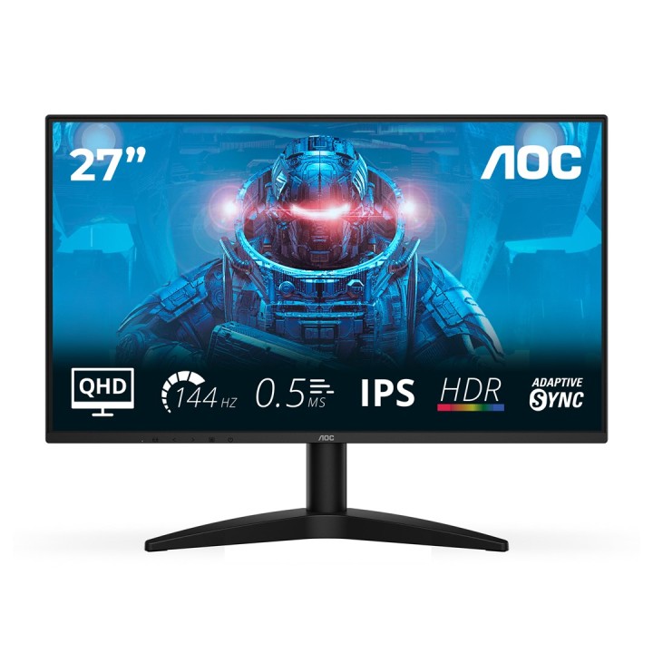 AOC B3 Q27B36X monitor per computer 68.6 cm (27 ) 2560 x 1440 pixel Quad HD LED nero