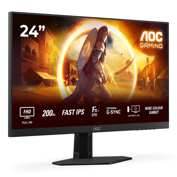 AOC G4 24G4HRE Monitor per computer 60.5 cm (23.8 ) 1920 x 1080 pixel Full HD LED nero rosso