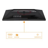 AOC G4 24G4ZR monitor per computer 60.5 cm (23.8 ) 1920 x 1080 pixel Full HD LED nero rosso