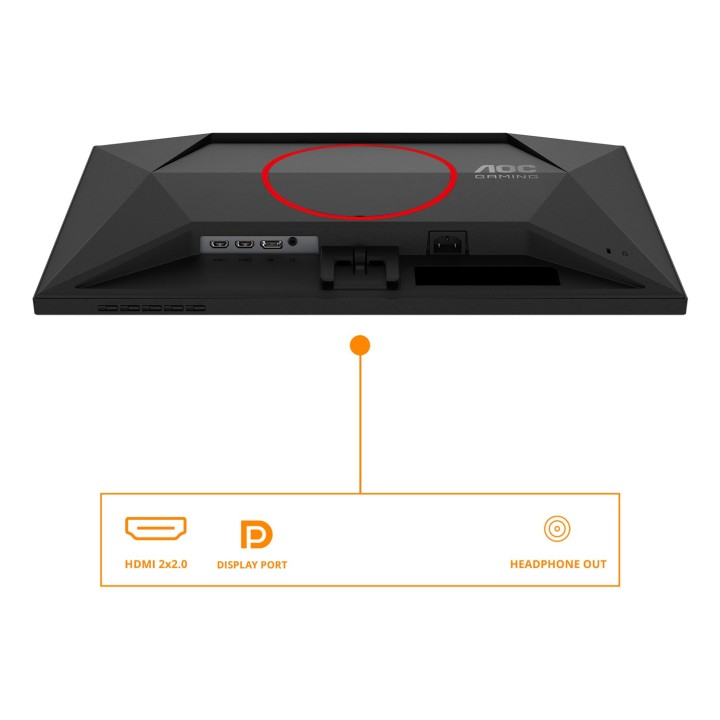 AOC G4 24G4ZRE monitor per computer 60.5 cm (23.8 ) 1920 x 1080 pixel Full HD LED nero rosso