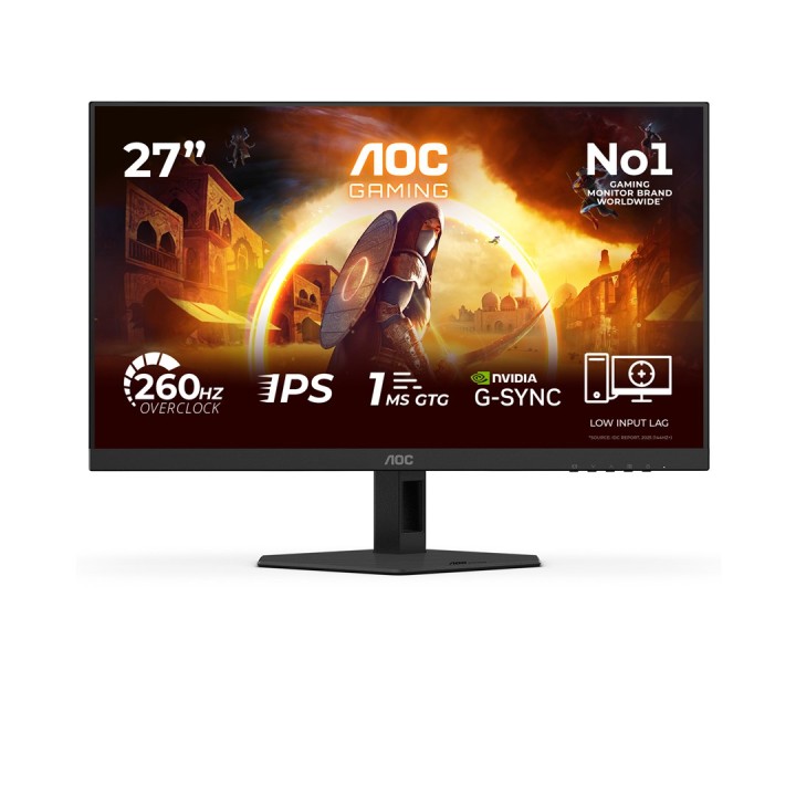 AOC G4 27G4ZREP monitor per computer 68.6 cm (27 ) 1920 x 1080 pixel Full HD LCD nero rosso
