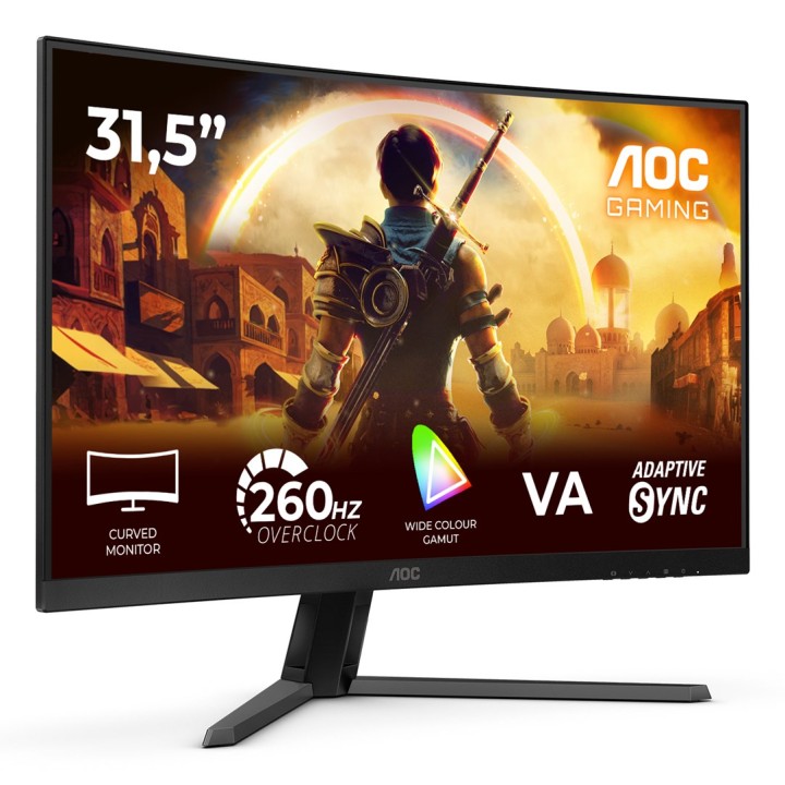 AOC G4 C32G42ZE monitor per computer 80 cm (31.5 ) 1920 x 1080 pixel Full HD LED nero rosso