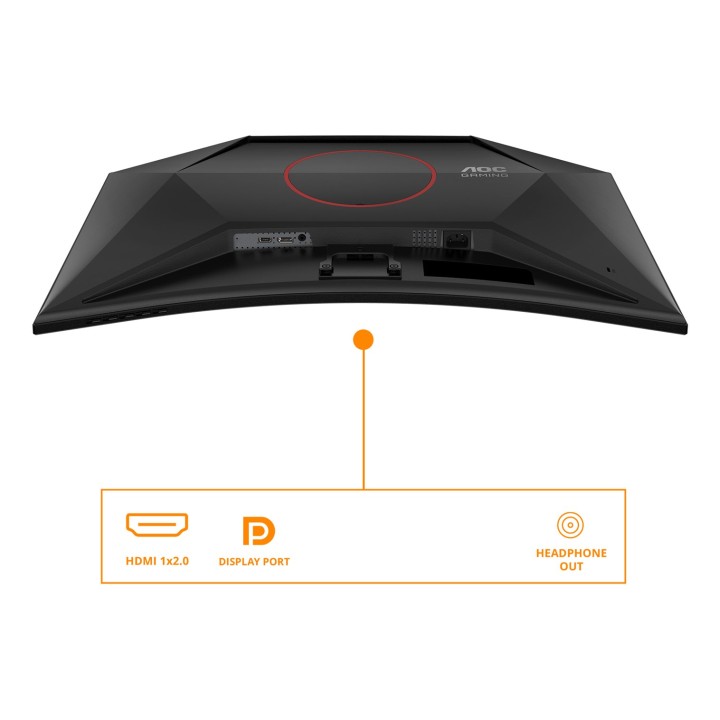 AOC G4 C32G42ZE monitor per computer 80 cm (31.5 ) 1920 x 1080 pixel Full HD LED nero rosso