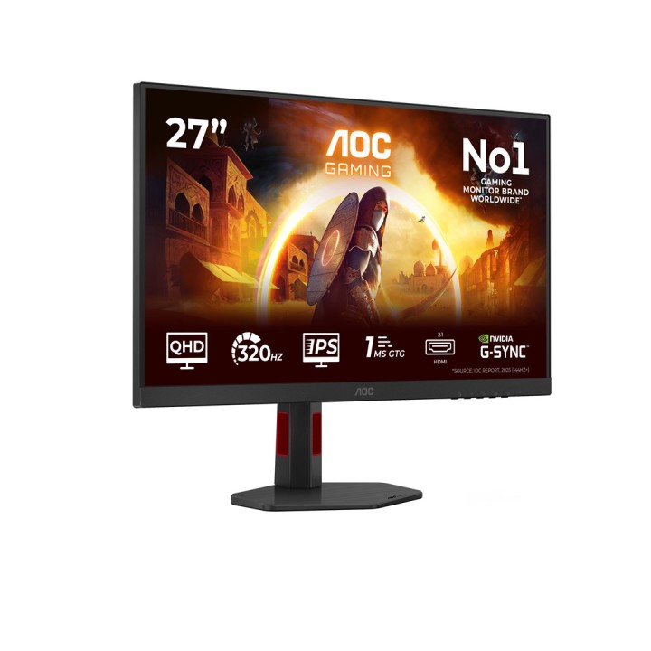 AOC G4 Q27G4SRU monitor per computer 68.6 cm (27 ) 2560 x 1440 pixel Quad HD LED nero rosso