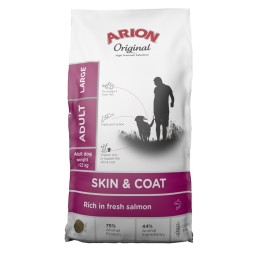 ARION Original Skin & Coat Large Salmone - cibo secco per cani - 12kg