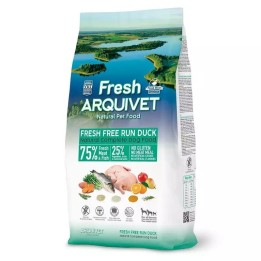 ARQUIVET Fresh Anatra con pesce oceanico - cibo semi-umido per cani - 2 5 kg