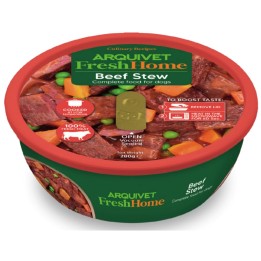 ARQUIVET Fresh Home Stufato di manzo - cibo umido per cani - 280g