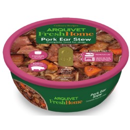 ARQUIVET Fresh Home Stufato di orecchio di maiale - cibo umido per cani - 280g