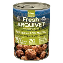 ARQUIVET Fresh Polpette di maiale Iberico - cibo umido per cani - 400g