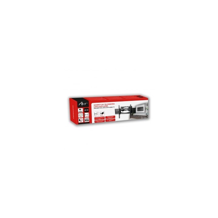 ART AR-65 supporto monitor / staffa 2.03 m (80 ) nero a parete